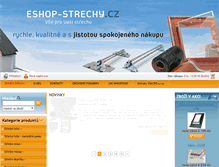 Tablet Screenshot of eshop-strechy.cz